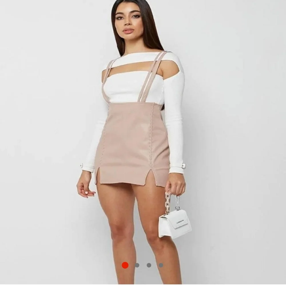 Suspender Mini Dress - Picture 1 of 5